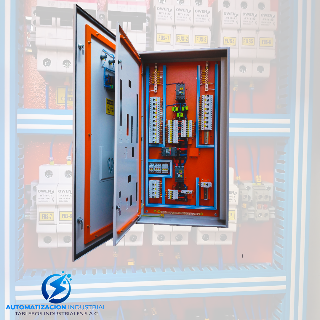 Tablero de Automatización PLC y Pantalla HMI